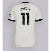 Manchester United Joshua Zirkzee #11 Tretí futbalový dres 2024-25 Krátky Rukáv